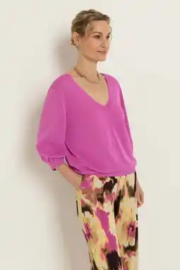 Wehkamp CLAUDIA BY CLAUDIA STRÄTER gebreide trui roze aanbieding