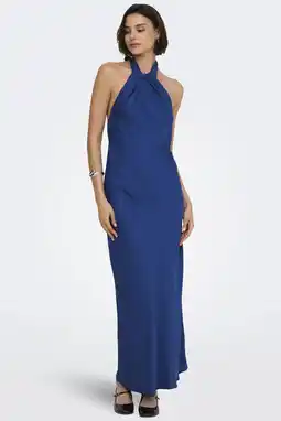Wehkamp JDY halterjurk blauw aanbieding