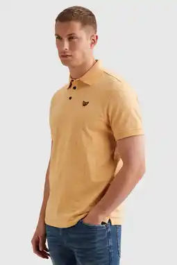 Wehkamp PME Legend regular polo geel aanbieding