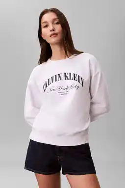 Wehkamp CALVIN KLEIN JEANS trui wit aanbieding