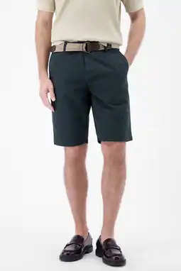 Wehkamp LERROS regular chino short donkerblauw aanbieding