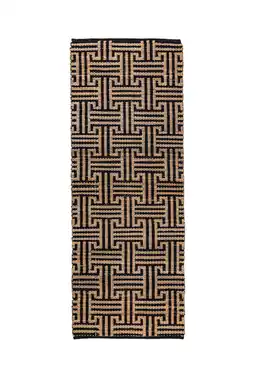 Wehkamp Flair Rugs loper Meander Jute Geometrische (230x80 cm) aanbieding