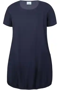 Wehkamp Zhenzi T-shirtjurk donkerblauw aanbieding
