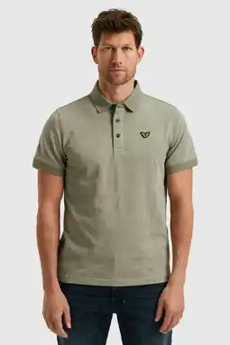 Wehkamp PME Legend regular polo grijsgroen aanbieding