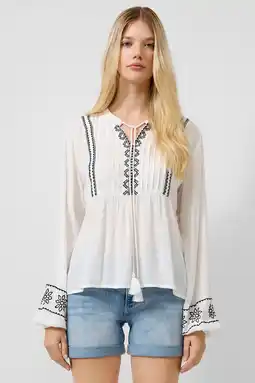 Wehkamp QS blousetop wit aanbieding