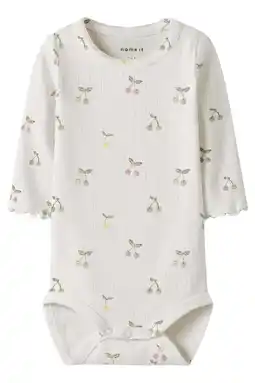 Wehkamp NAME IT BABY romper wit fijn gebreid aanbieding