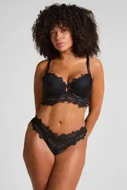 Wehkamp Hunkemöller Noir brazilian Zoe zwart aanbieding