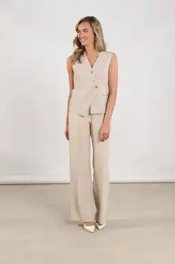 Wehkamp NUKUS gilet zand aanbieding