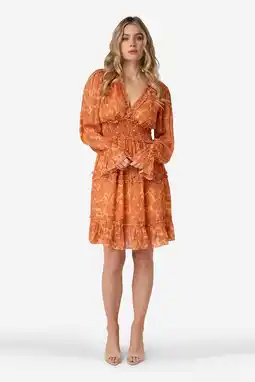 Wehkamp IBANA zomerjurk met paisley print oranje aanbieding