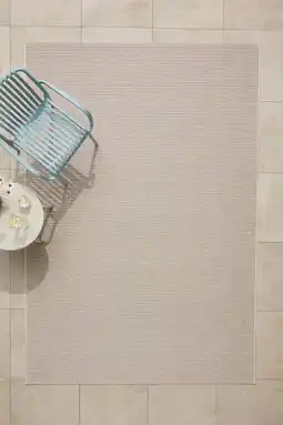 Wehkamp NOUS Living binnen- en buitenvloerkleed beige/créme (230x160 cm) aanbieding