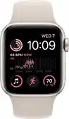 Bol.com Apple Watch SE 2022 4G - 40 mm - Sterrenlicht Aluminium aanbieding