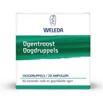 De Online Drogist Weleda Ogentroost Oogdruppels Ampullen 20ST aanbieding