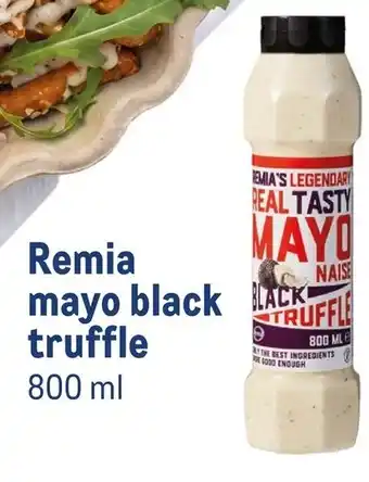 Remia mayo black truffle