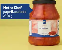 Makro Metro chef paprikasalade aanbieding