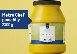 Makro Metro chef piccalilly aanbieding