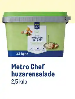 Makro Metro chef huzarensalade aanbieding