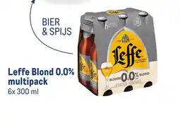 Makro Leffe blond 0.0% multipack aanbieding