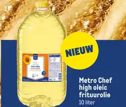 Makro Metro chef high oleic frituurolie aanbieding