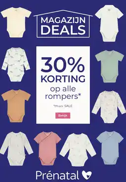 Prenatal Op alle rompers aanbieding