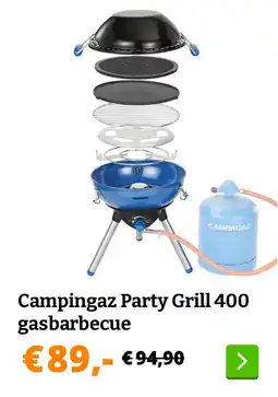 Obelink Campingaz Party Grill 400 gasbarbecue aanbieding