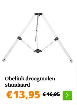 Obelink Obelink droogmolen standaard aanbieding