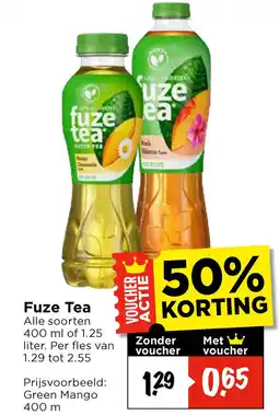 Vomar Voordeelmarkt Fuze tea aanbieding