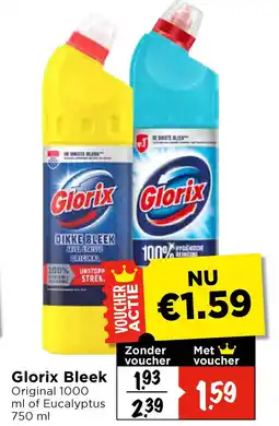 Vomar Voordeelmarkt Glorix Bleek aanbieding