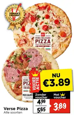 Vomar Voordeelmarkt Verse Pizza aanbieding