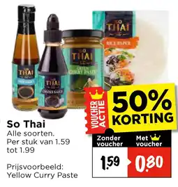 Vomar Voordeelmarkt So thai aanbieding