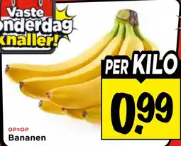 Vomar Voordeelmarkt Bananen aanbieding