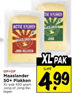 Vomar Voordeelmarkt Maaslander 50+ plakken aanbieding