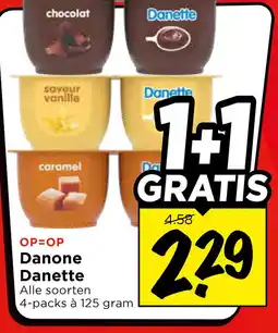 Vomar Voordeelmarkt Danone danette aanbieding