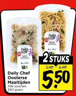 Vomar Voordeelmarkt Daily chef oosterse maaltijden aanbieding