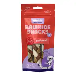 Zooplus Dubbelpak: 2x3 stuks Braaaf Twister Braids hondensnacks aanbieding