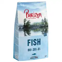 Zooplus 2x12kg Vis Adult Graanvrij Purizon Hondenvoer aanbieding