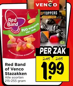 Vomar Voordeelmarkt Red band of venco stazakken aanbieding