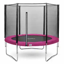 Bol.com Salta Combo - ø 305 cm - Ronde trampoline met veiligheidsnet - Stevig frame - Roze aanbieding