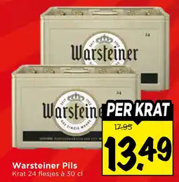 Vomar Voordeelmarkt Warsteiner pils aanbieding