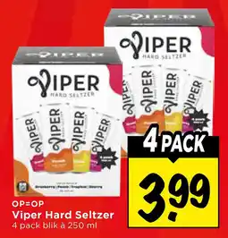 Vomar Voordeelmarkt Viper hard seltzer aanbieding