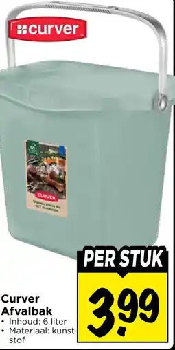 Vomar Voordeelmarkt Curver afvalbak aanbieding