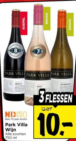 Vomar Voordeelmarkt Park Villa Wijn aanbieding