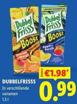 Lidl Dubbel Friss aanbieding