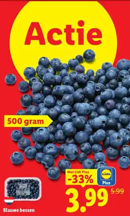 Lidl Blauwe bessen aanbieding