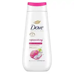 Trekpleister Dove Advanced Care Replenishing Dragonfruit & Coconut Cream Douchegel aanbieding