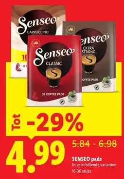 Lidl Senseo pads aanbieding