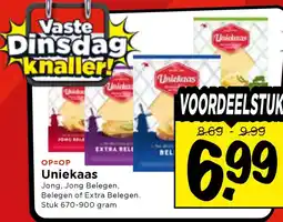 Vomar Voordeelmarkt Uniekaas aanbieding