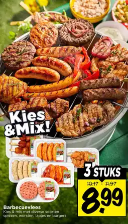 Vomar Voordeelmarkt Barbecuevlees aanbieding