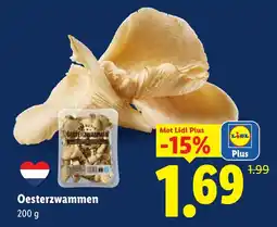 Lidl Oesterzwammen aanbieding