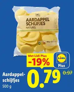 Lidl Aardappelschijfjes aanbieding