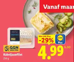 Lidl Kabeljauwfilet aanbieding